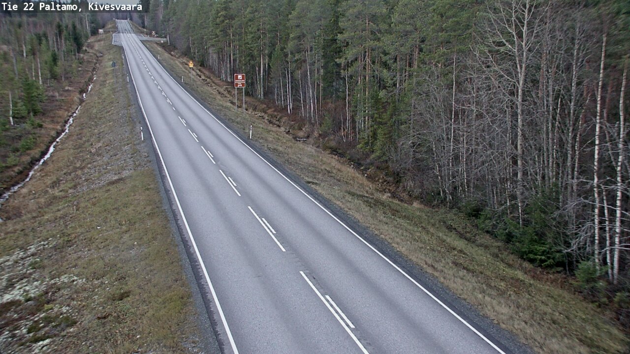 Kelikamerat Kuva Tie 22 Paltamo, Kivesvaara, Paltamo, Kainuu