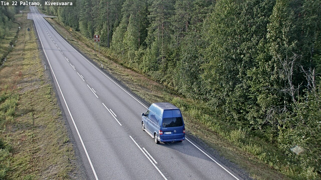 Kelikamerat Kuva Tie 22 Paltamo, Kivesvaara, Paltamo, Kainuu