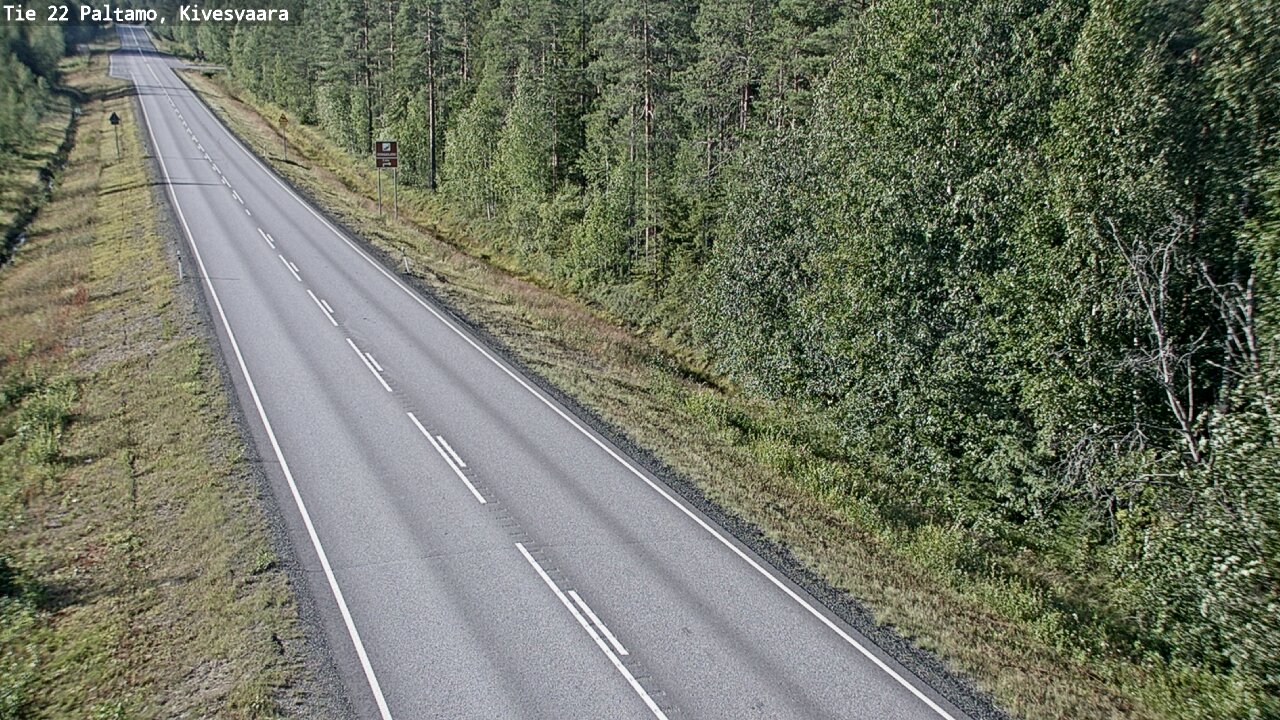 Kelikamerat Kuva Tie 22 Paltamo, Kivesvaara, Paltamo, Kainuu