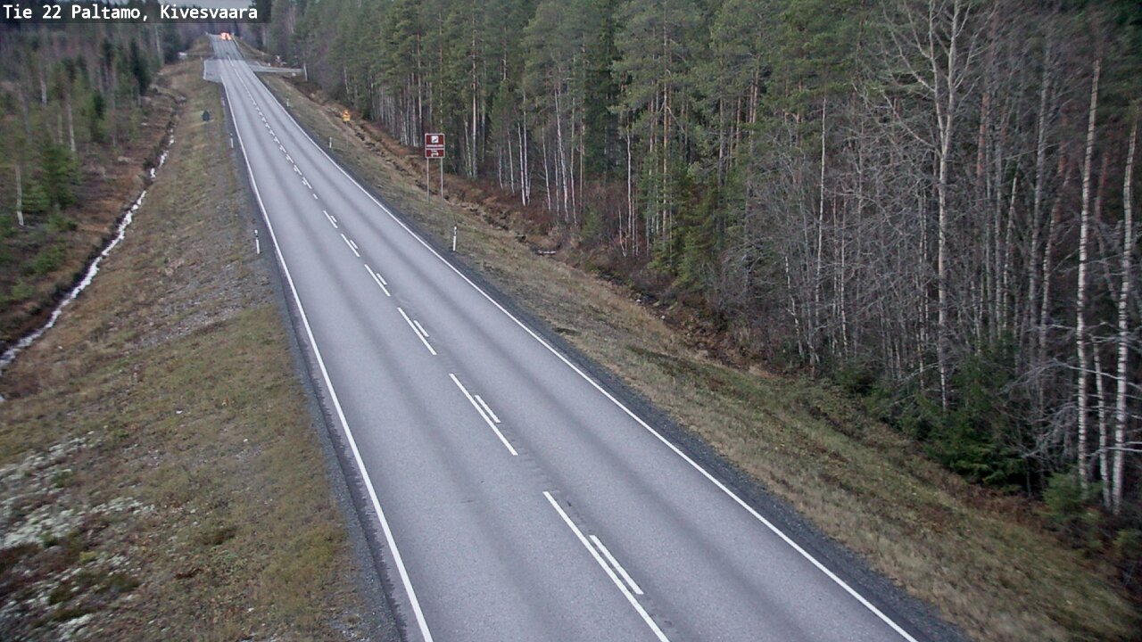 Kelikamerat Kuva Tie 22 Paltamo, Kivesvaara, Paltamo, Kainuu