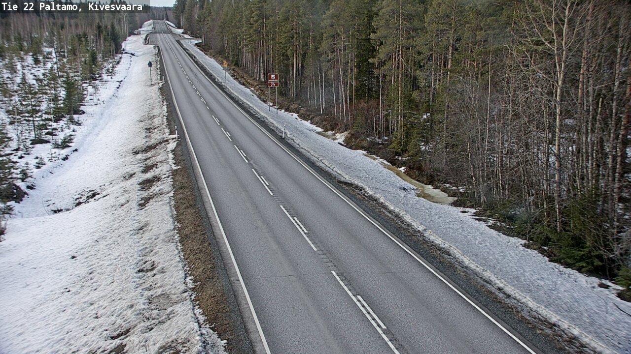 Kelikamerat Kuva Tie 22 Paltamo, Kivesvaara, Paltamo, Kainuu