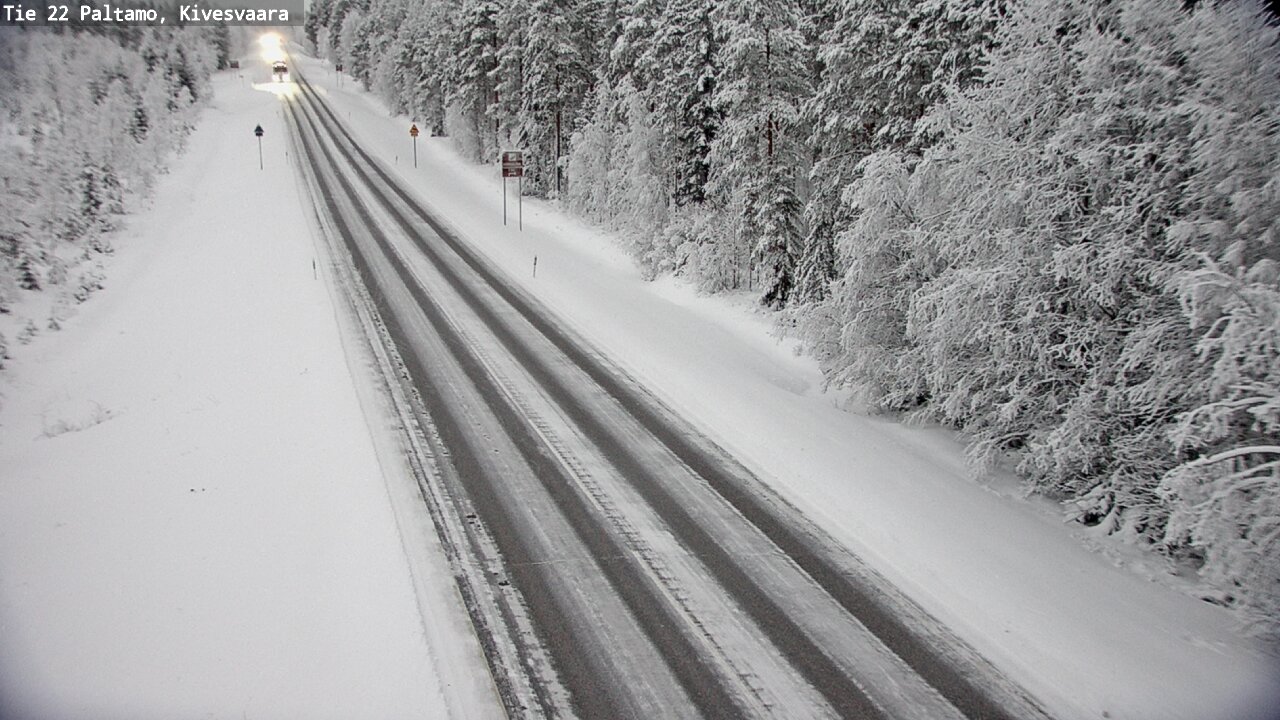 Weather Camera Image Road 22 Paltamo, Kivesvaara, Paltamo, Kainuu