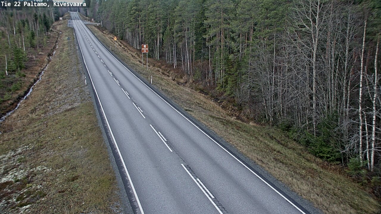 Kelikamerat Kuva Tie 22 Paltamo, Kivesvaara, Paltamo, Kainuu