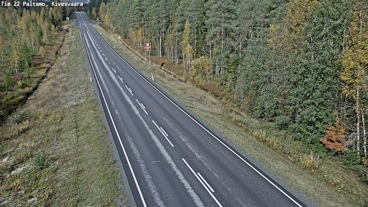 Kelikamerat Kuva Tie 22 Paltamo, Kivesvaara, Paltamo, Kainuu