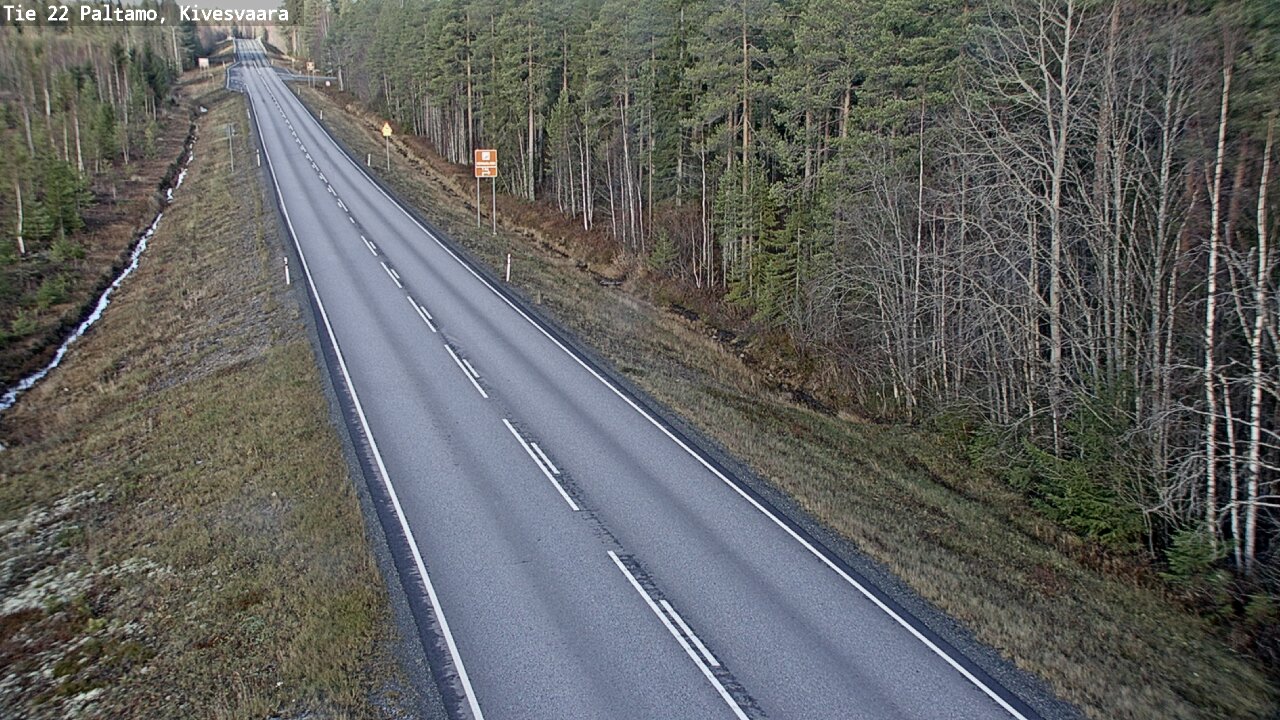 Kelikamerat Kuva Tie 22 Paltamo, Kivesvaara, Paltamo, Kainuu