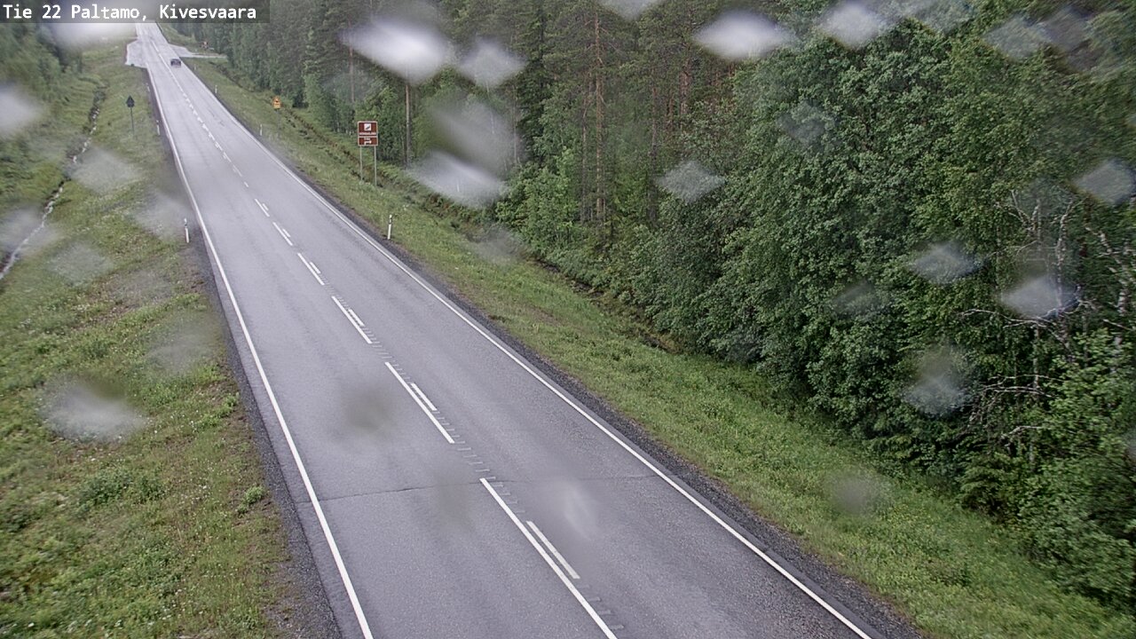 Kelikamerat Kuva Tie 22 Paltamo, Kivesvaara, Paltamo, Kainuu