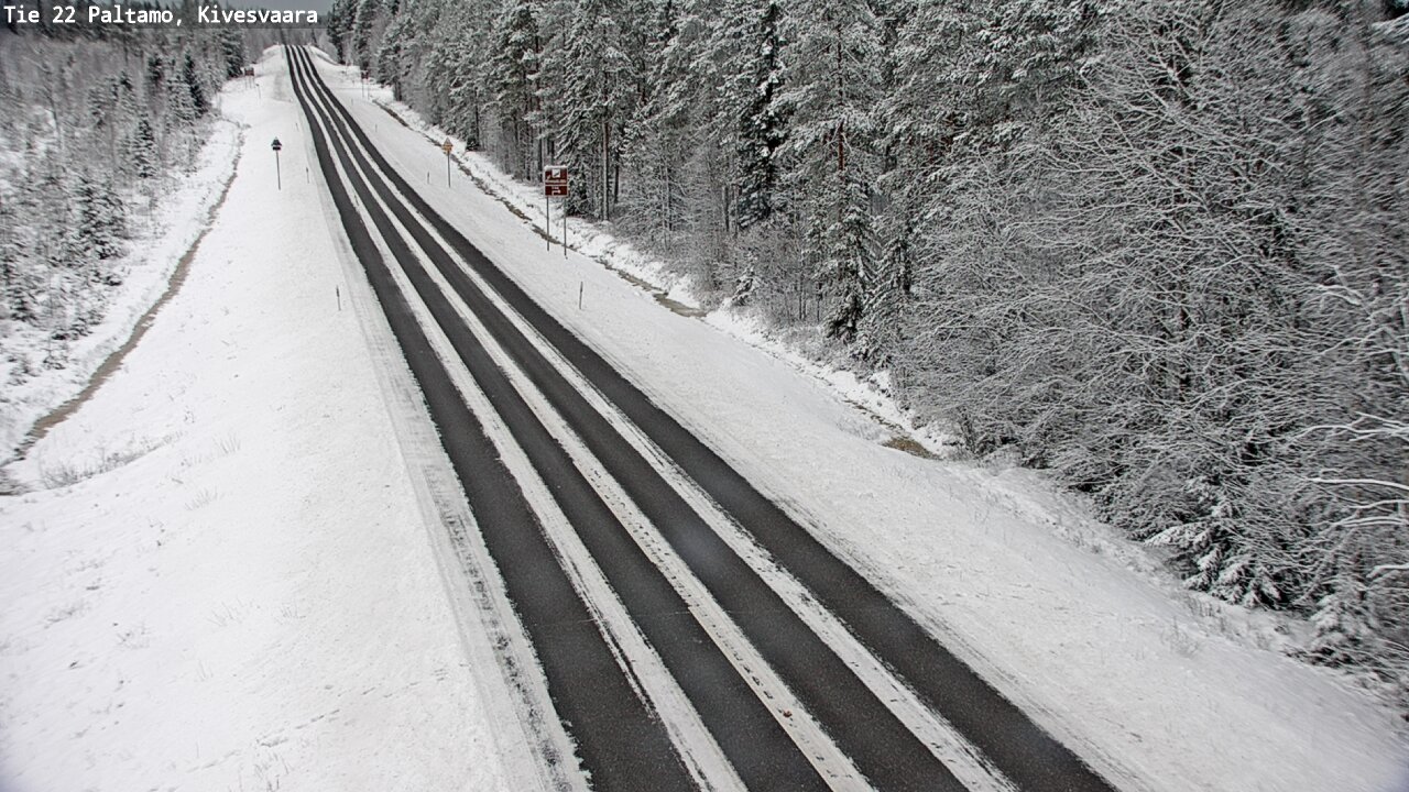 Kelikamerat Kuva Tie 22 Paltamo, Kivesvaara, Paltamo, Kainuu