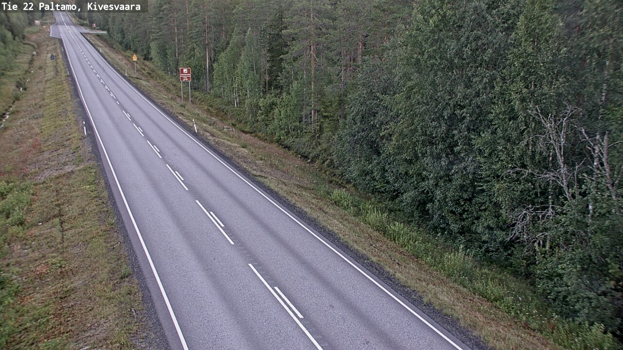 Kelikamerat Kuva Tie 22 Paltamo, Kivesvaara, Paltamo, Kainuu