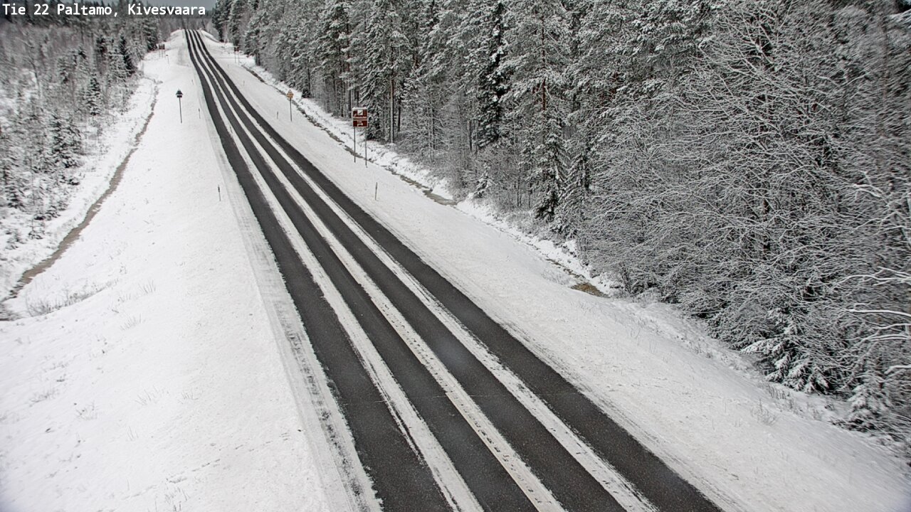 Kelikamerat Kuva Tie 22 Paltamo, Kivesvaara, Paltamo, Kainuu
