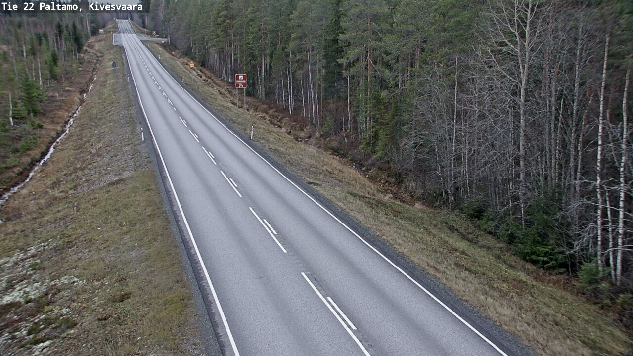 Kelikamerat Kuva Tie 22 Paltamo, Kivesvaara, Paltamo, Kainuu