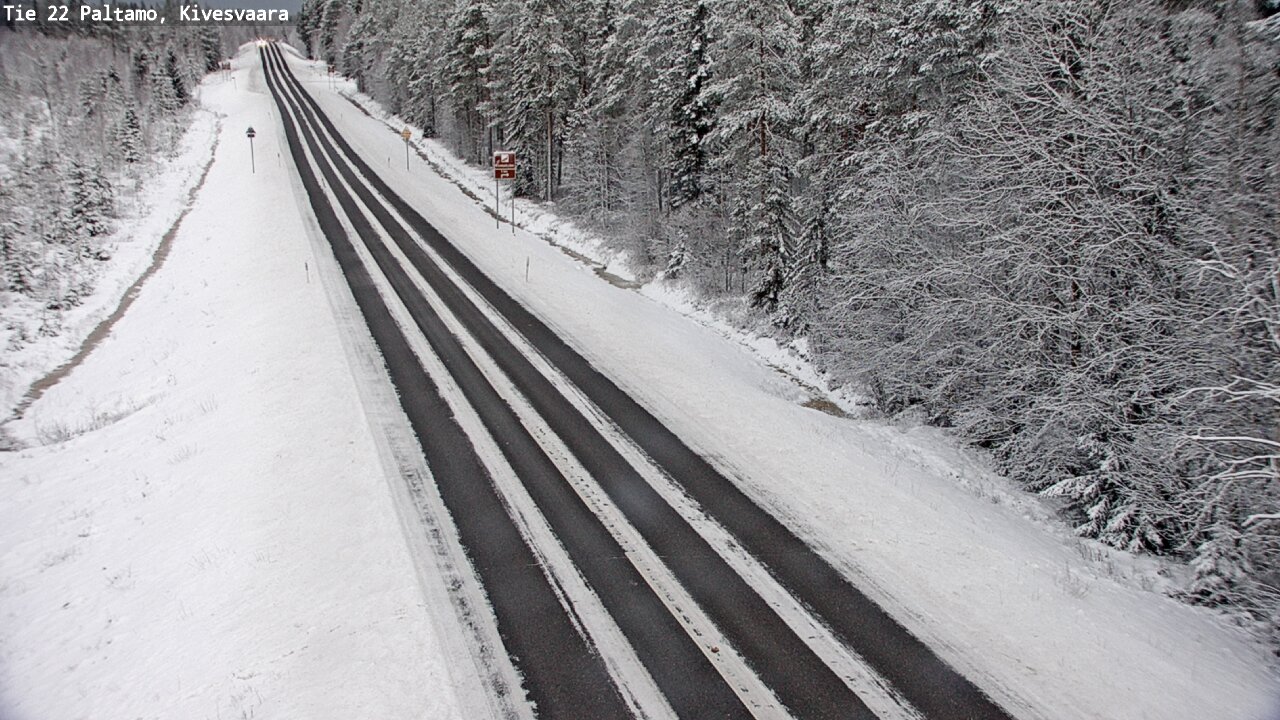 Kelikamerat Kuva Tie 22 Paltamo, Kivesvaara, Paltamo, Kainuu