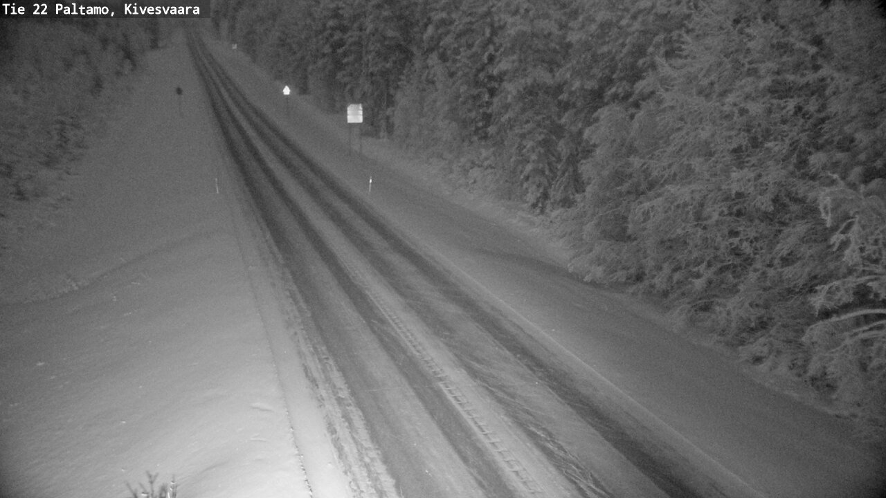 Kelikamerat Kuva Tie 22 Paltamo, Kivesvaara, Paltamo, Kainuu