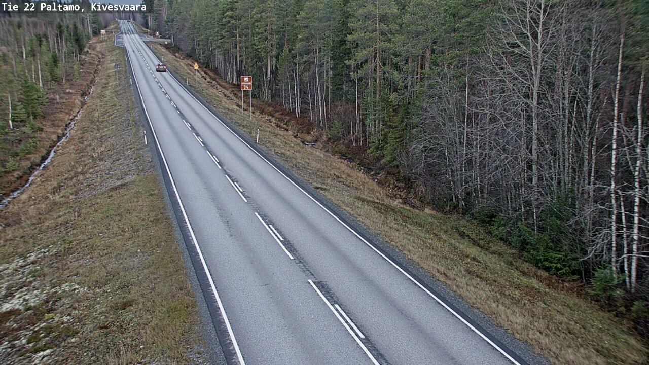 Kelikamerat Kuva Tie 22 Paltamo, Kivesvaara, Paltamo, Kainuu