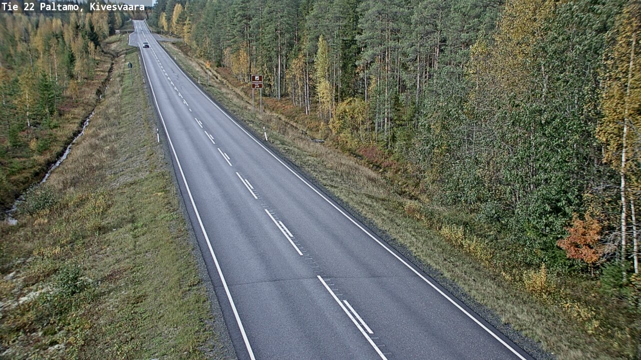 Kelikamerat Kuva Tie 22 Paltamo, Kivesvaara, Paltamo, Kainuu