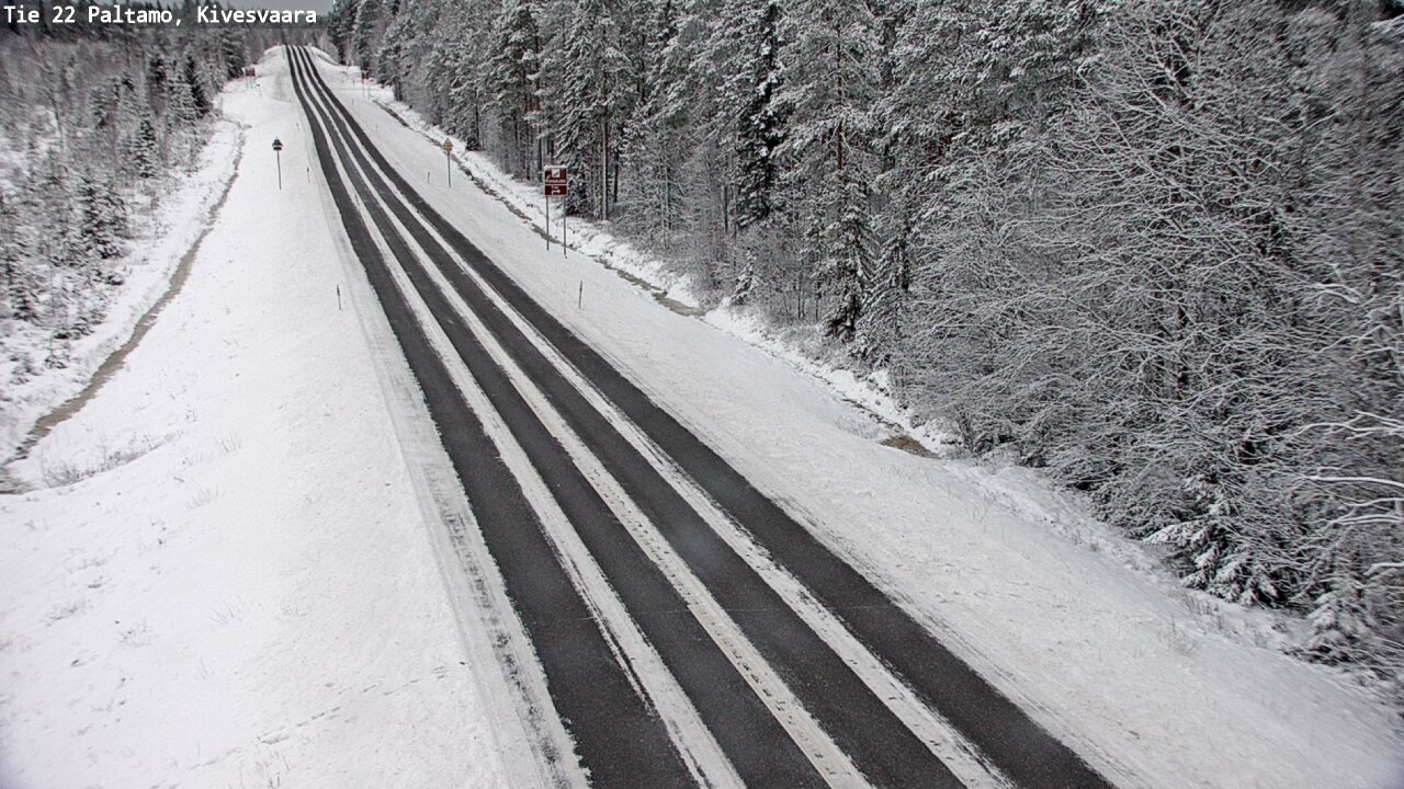 Kelikamerat Kuva Tie 22 Paltamo, Kivesvaara, Paltamo, Kainuu