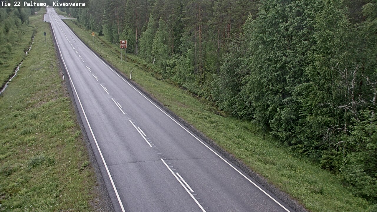Kelikamerat Kuva Tie 22 Paltamo, Kivesvaara, Paltamo, Kainuu
