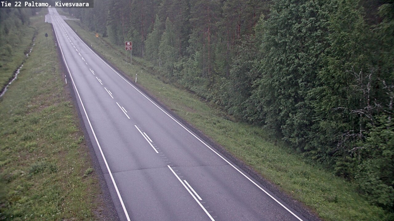 Kelikamerat Kuva Tie 22 Paltamo, Kivesvaara, Paltamo, Kainuu