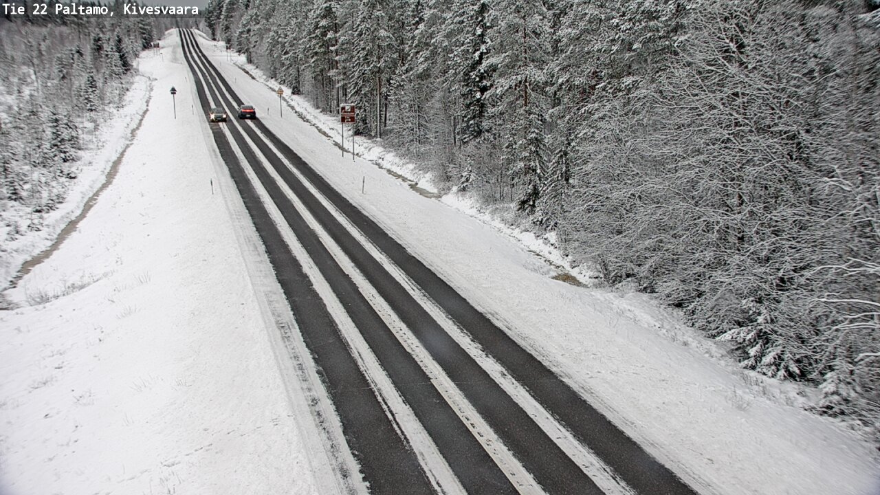 Kelikamerat Kuva Tie 22 Paltamo, Kivesvaara, Paltamo, Kainuu