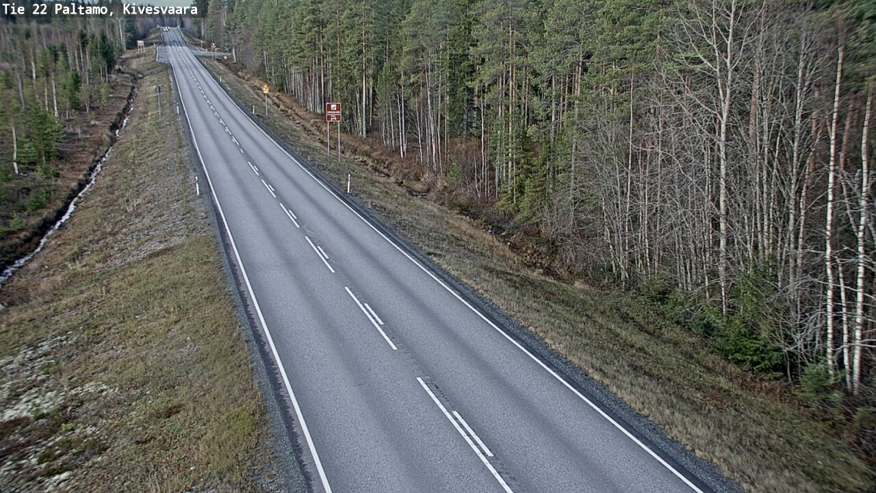 Kelikamerat Kuva Tie 22 Paltamo, Kivesvaara, Paltamo, Kainuu