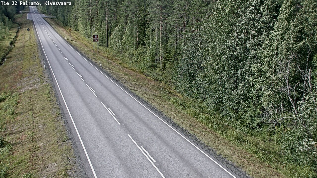 Kelikamerat Kuva Tie 22 Paltamo, Kivesvaara, Paltamo, Kainuu