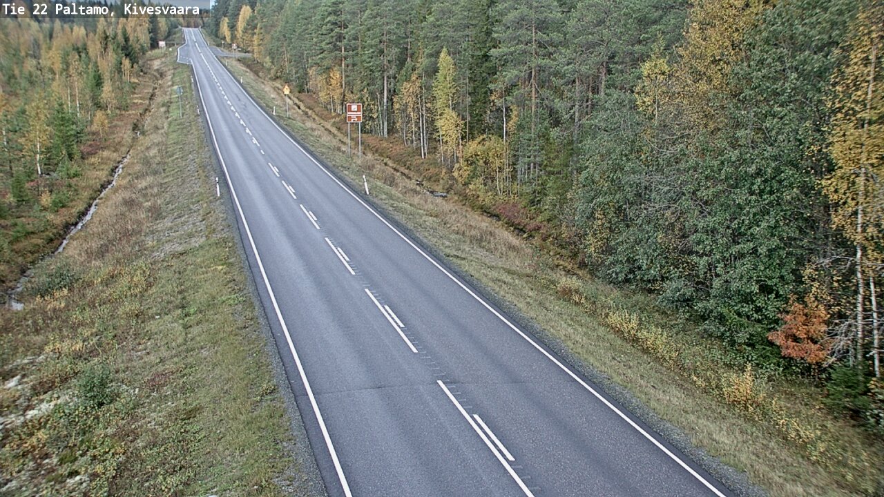 Kelikamerat Kuva Tie 22 Paltamo, Kivesvaara, Paltamo, Kainuu