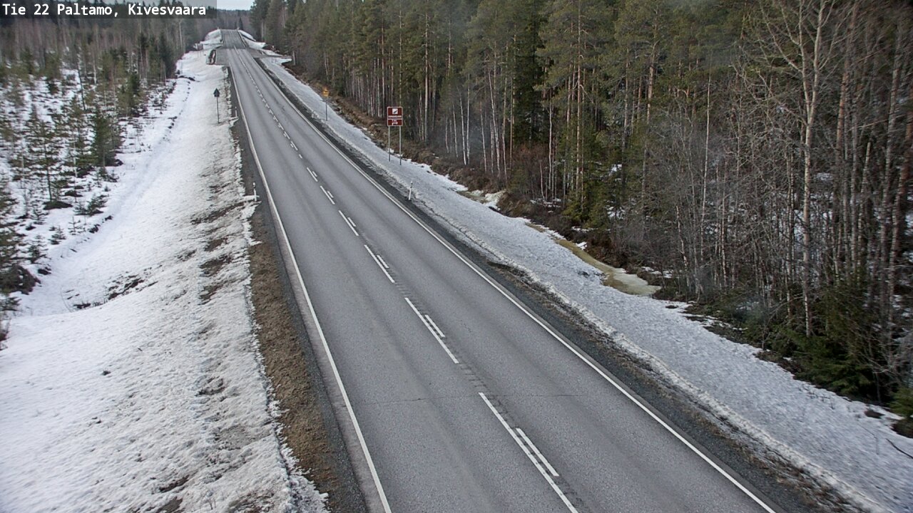 Kelikamerat Kuva Tie 22 Paltamo, Kivesvaara, Paltamo, Kainuu