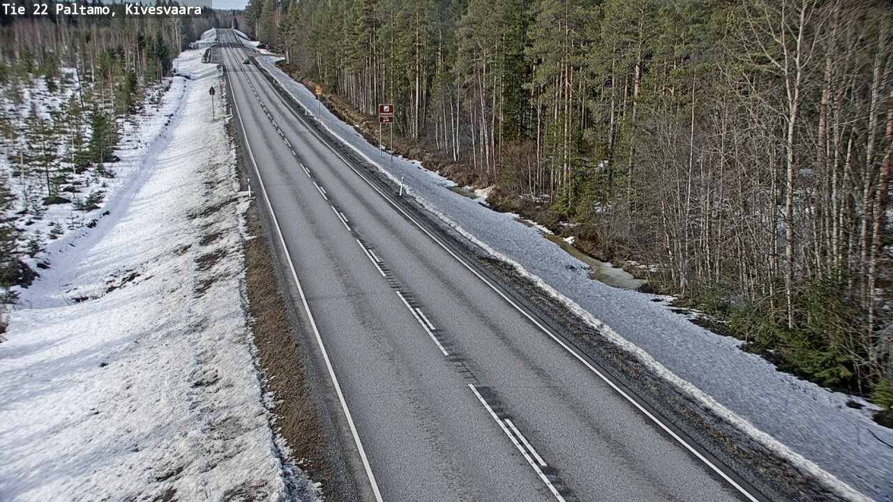 Kelikamerat Kuva Tie 22 Paltamo, Kivesvaara, Paltamo, Kainuu