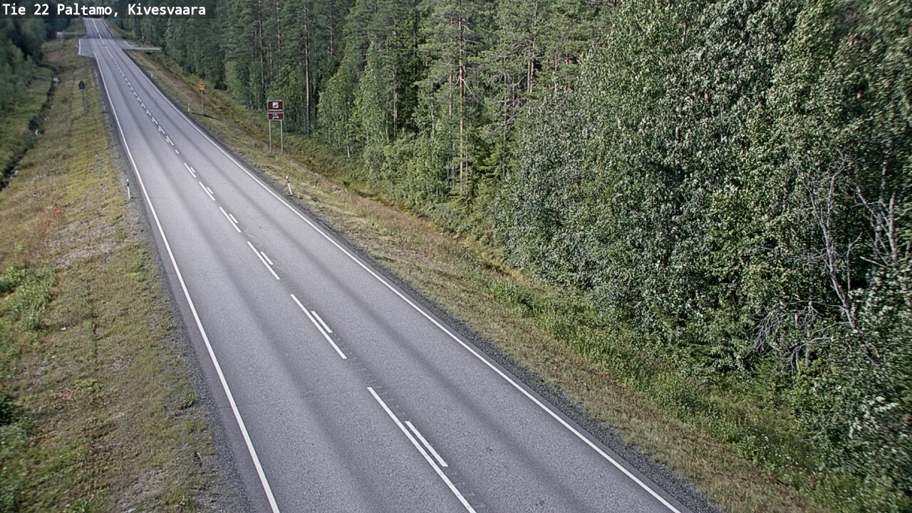 Kelikamerat Kuva Tie 22 Paltamo, Kivesvaara, Paltamo, Kainuu