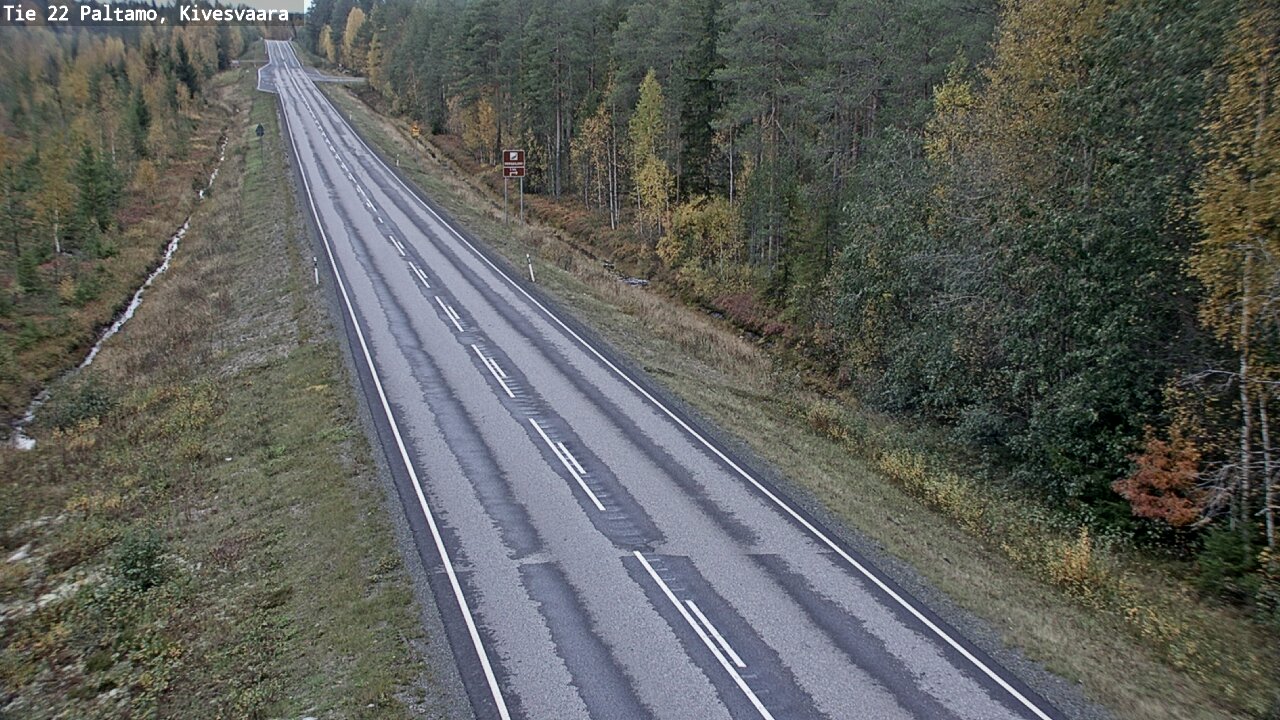 Kelikamerat Kuva Tie 22 Paltamo, Kivesvaara, Paltamo, Kainuu