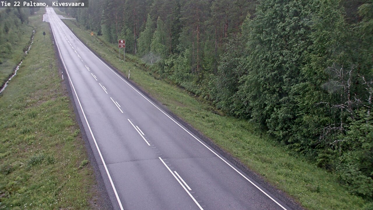Kelikamerat Kuva Tie 22 Paltamo, Kivesvaara, Paltamo, Kainuu