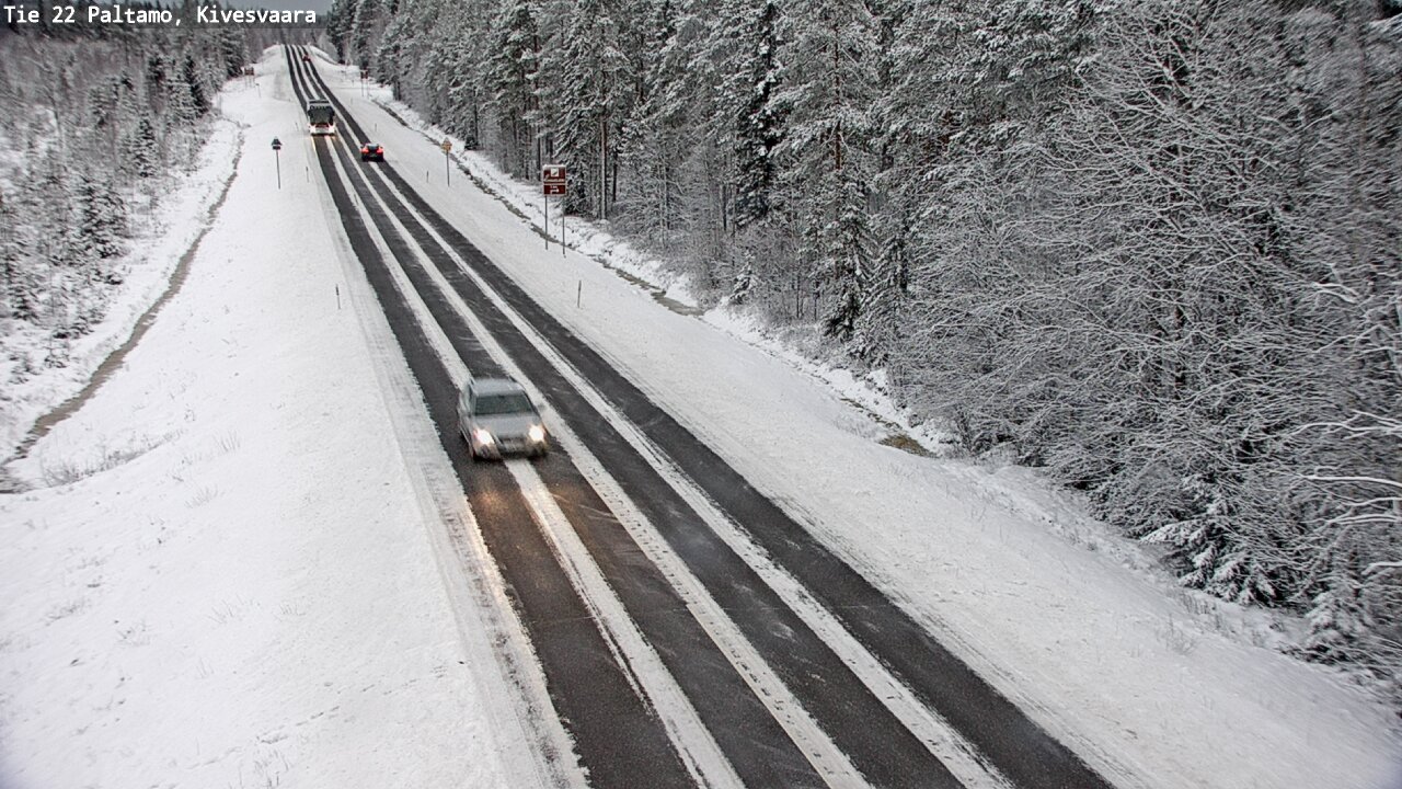 Kelikamerat Kuva Tie 22 Paltamo, Kivesvaara, Paltamo, Kainuu