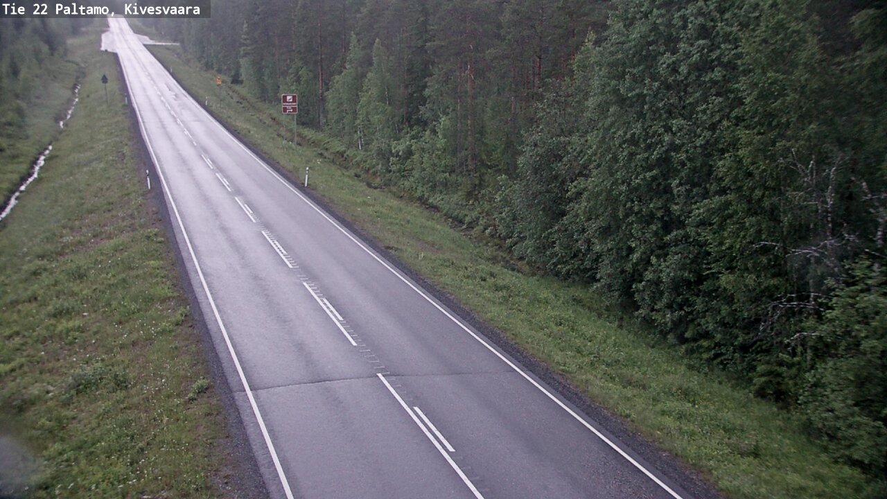 Kelikamerat Kuva Tie 22 Paltamo, Kivesvaara, Paltamo, Kainuu