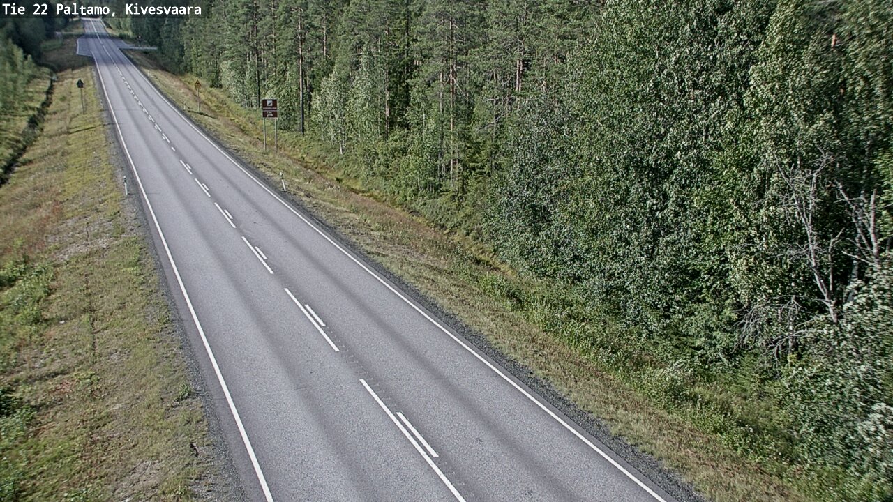 Kelikamerat Kuva Tie 22 Paltamo, Kivesvaara, Paltamo, Kainuu