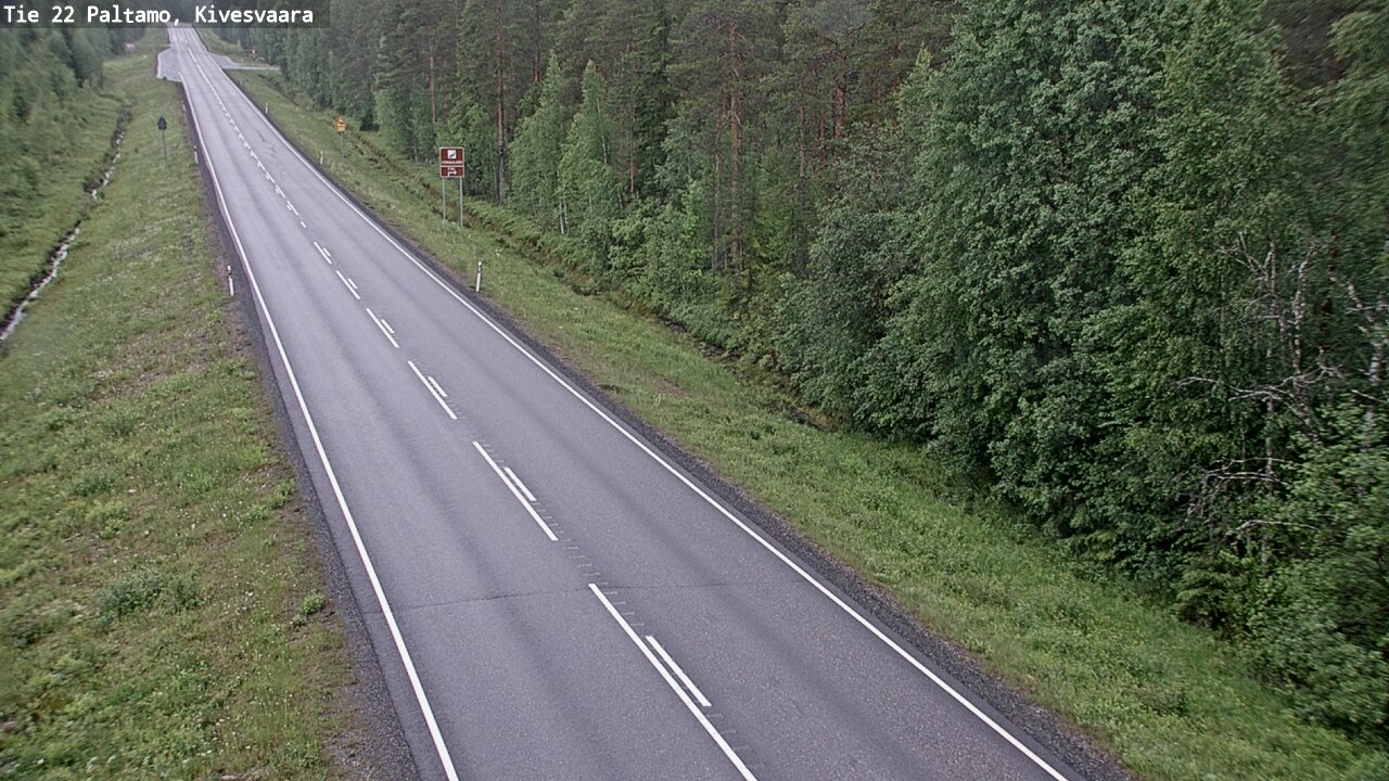 Kelikamerat Kuva Tie 22 Paltamo, Kivesvaara, Paltamo, Kainuu