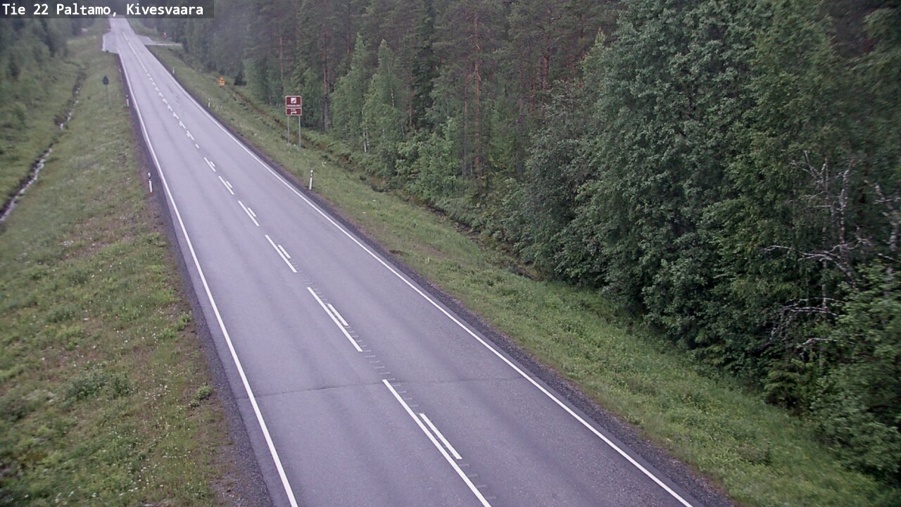 Kelikamerat Kuva Tie 22 Paltamo, Kivesvaara, Paltamo, Kainuu