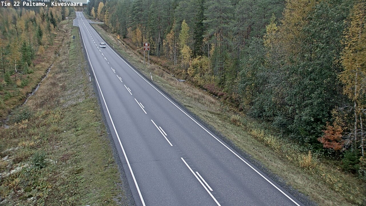 Kelikamerat Kuva Tie 22 Paltamo, Kivesvaara, Paltamo, Kainuu
