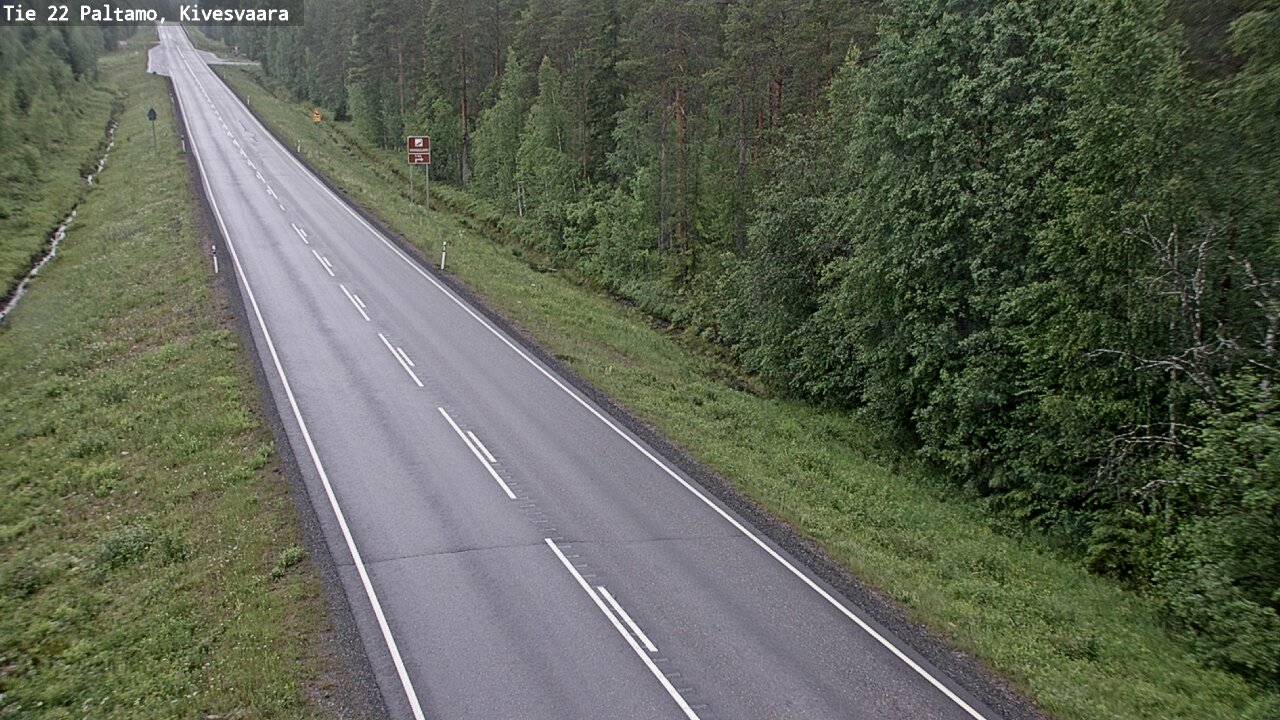 Kelikamerat Kuva Tie 22 Paltamo, Kivesvaara, Paltamo, Kainuu