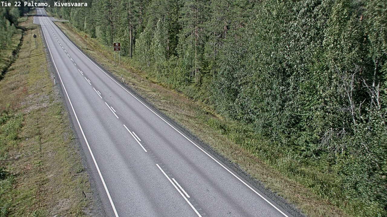 Kelikamerat Kuva Tie 22 Paltamo, Kivesvaara, Paltamo, Kainuu