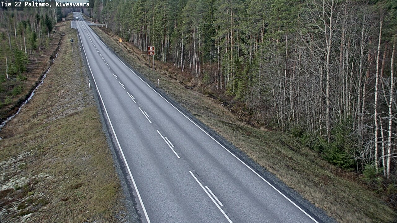 Kelikamerat Kuva Tie 22 Paltamo, Kivesvaara, Paltamo, Kainuu