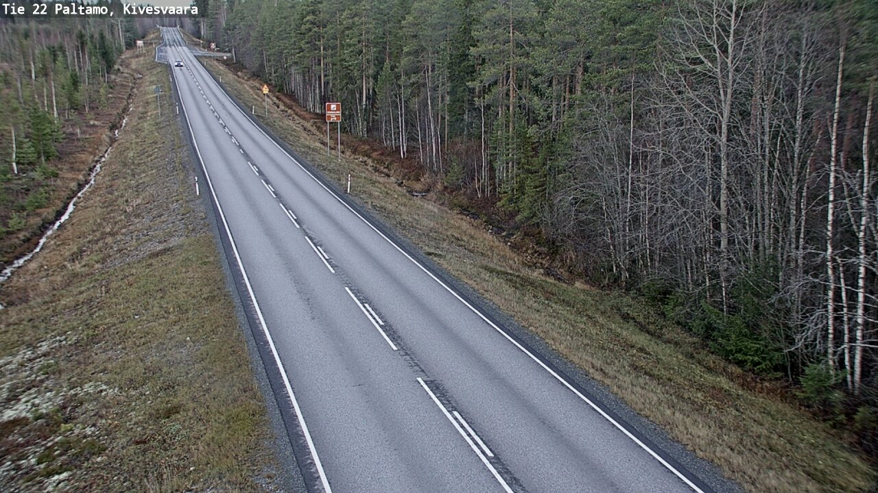 Kelikamerat Kuva Tie 22 Paltamo, Kivesvaara, Paltamo, Kainuu