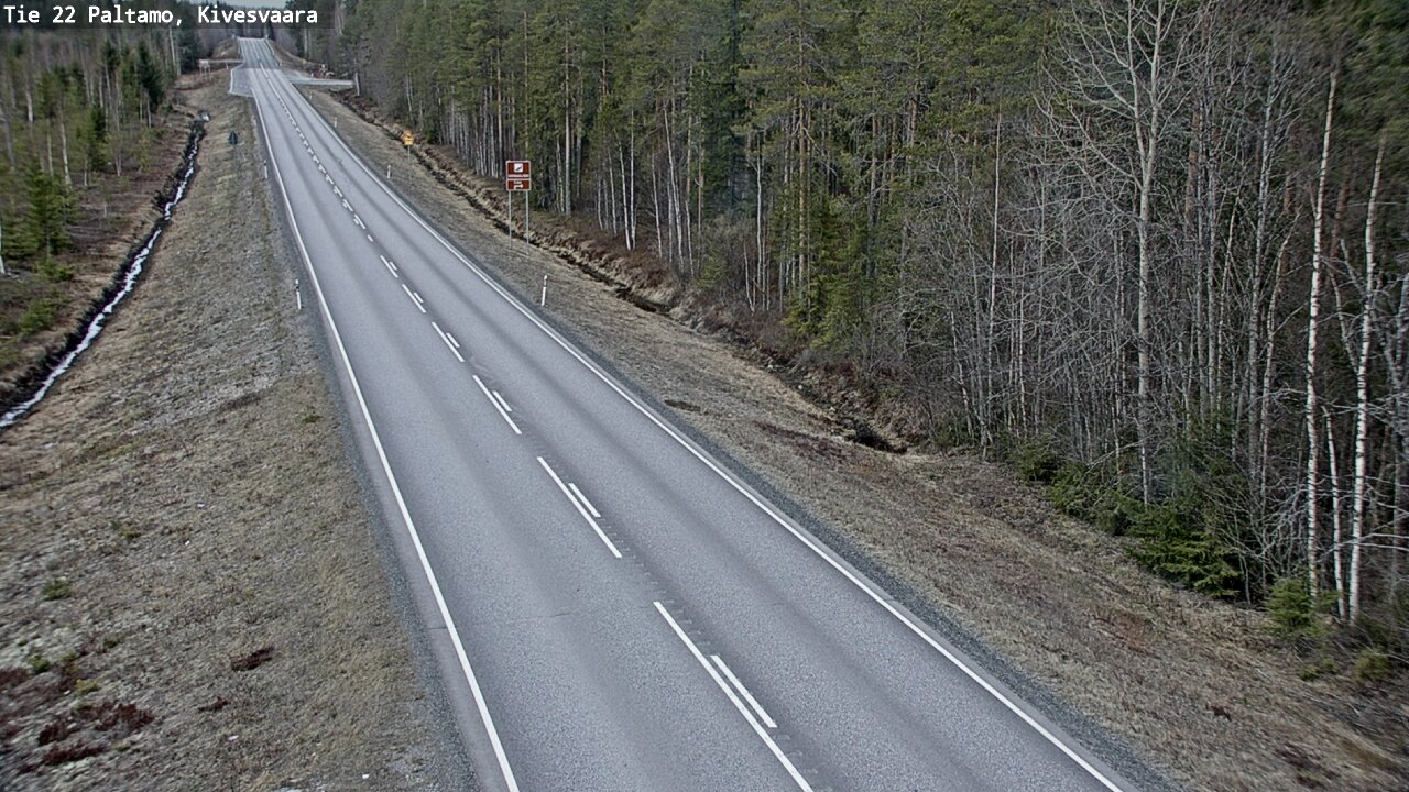 Kelikamerat Kuva Tie 22 Paltamo, Kivesvaara, Paltamo, Kainuu