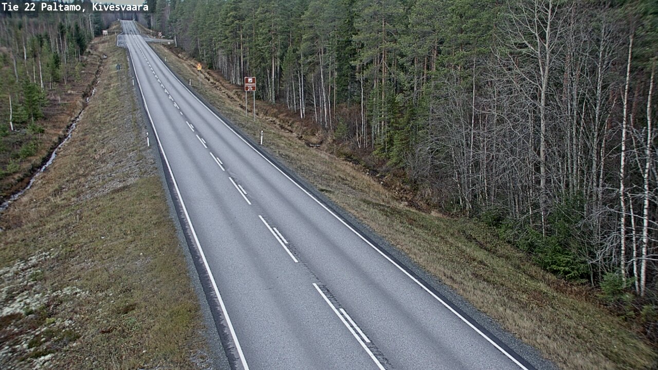 Kelikamerat Kuva Tie 22 Paltamo, Kivesvaara, Paltamo, Kainuu