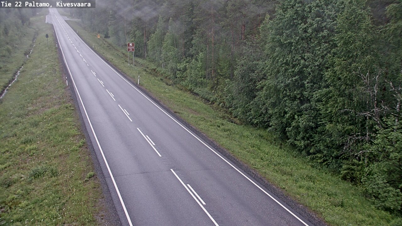 Kelikamerat Kuva Tie 22 Paltamo, Kivesvaara, Paltamo, Kainuu