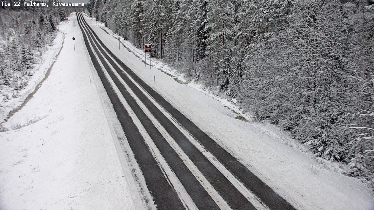 Kelikamerat Kuva Tie 22 Paltamo, Kivesvaara, Paltamo, Kainuu