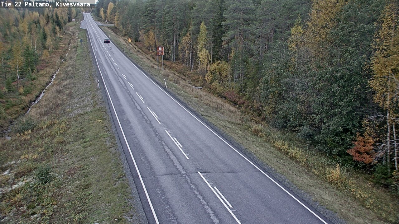 Kelikamerat Kuva Tie 22 Paltamo, Kivesvaara, Paltamo, Kainuu