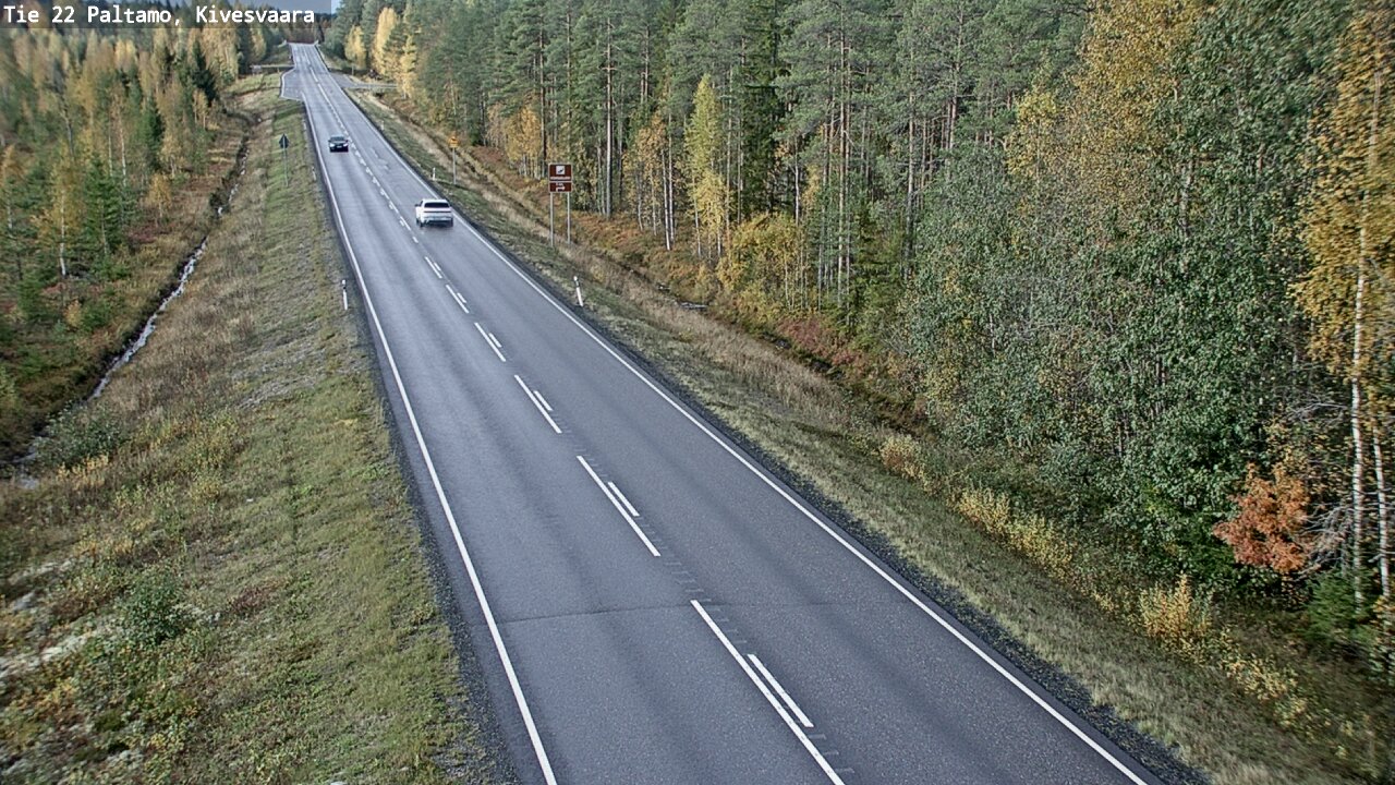 Kelikamerat Kuva Tie 22 Paltamo, Kivesvaara, Paltamo, Kainuu