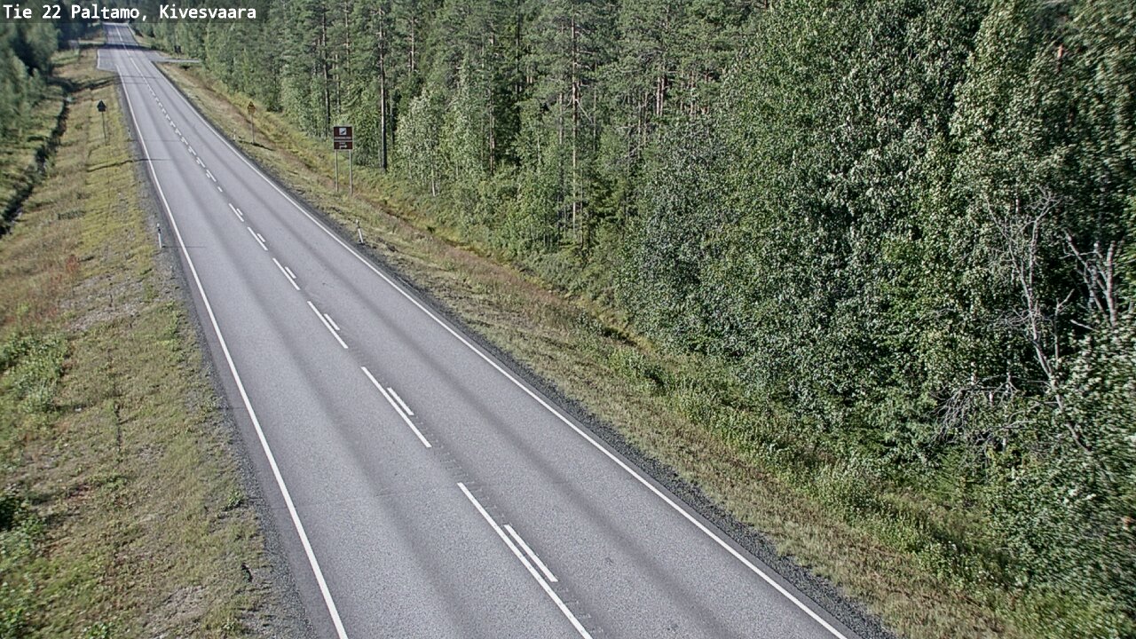 Kelikamerat Kuva Tie 22 Paltamo, Kivesvaara, Paltamo, Kainuu