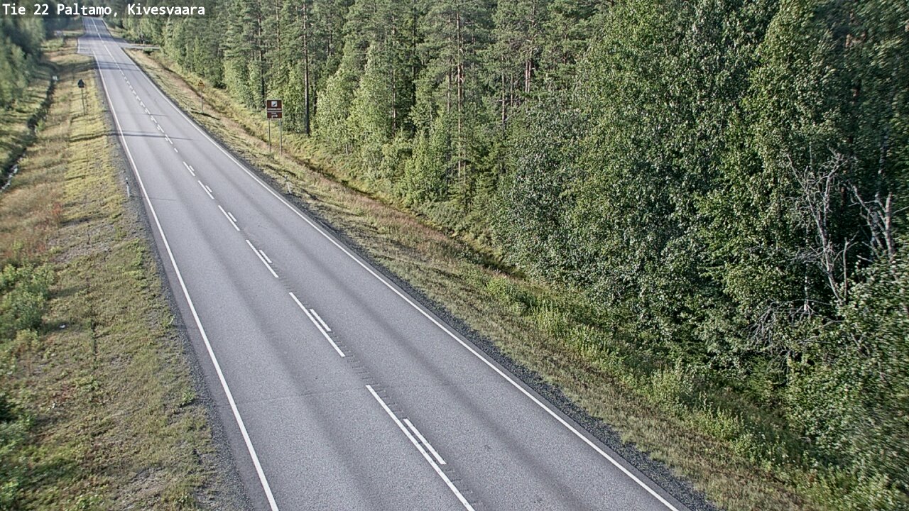 Kelikamerat Kuva Tie 22 Paltamo, Kivesvaara, Paltamo, Kainuu