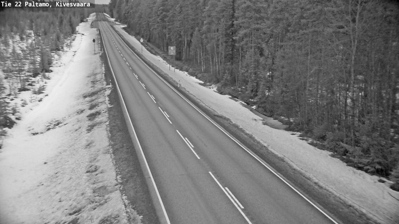 Kelikamerat Kuva Tie 22 Paltamo, Kivesvaara, Paltamo, Kainuu