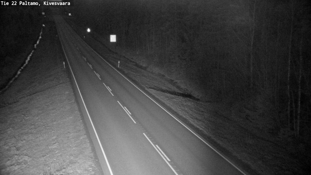 Weather Camera Image Road 22 Paltamo, Kivesvaara, Paltamo, Kainuu
